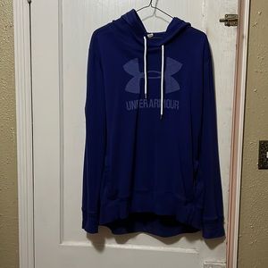 Purple Under Armour hoodie